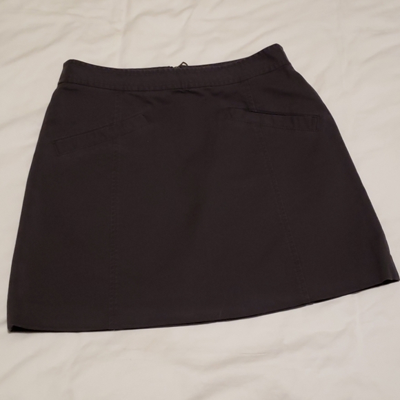 Armani Exchange Dark Grey Khaki Skirt - Picture 2 of 5